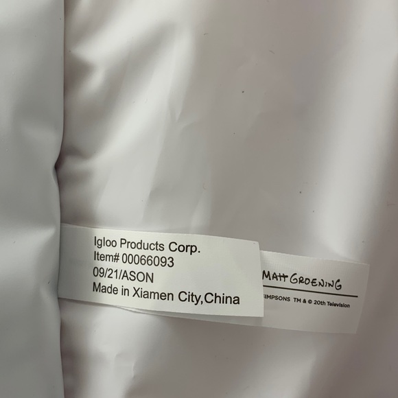 Igloo Bags Igloo X The Simpsons Duff Beer Insulated Cooler Fanny